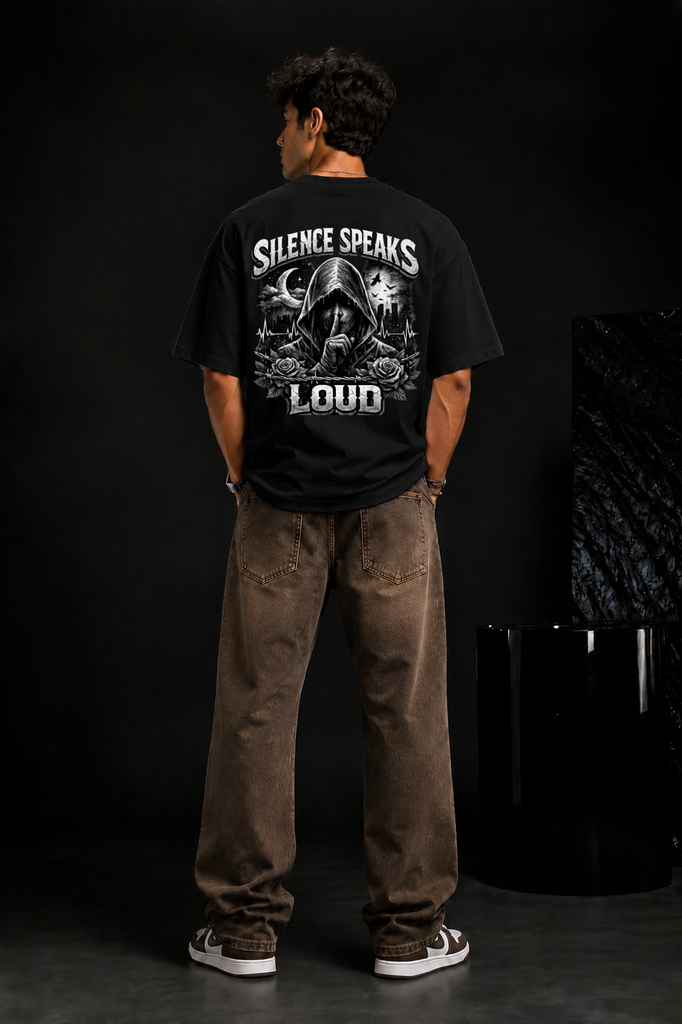Unisex Oversized Graphic T-Shirt (S)